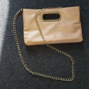 Elegant rose gold purse